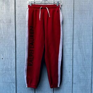 Polo by Ralph Lauren Red Track Pants
